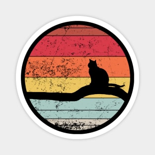 Cat Silhouette Magnet